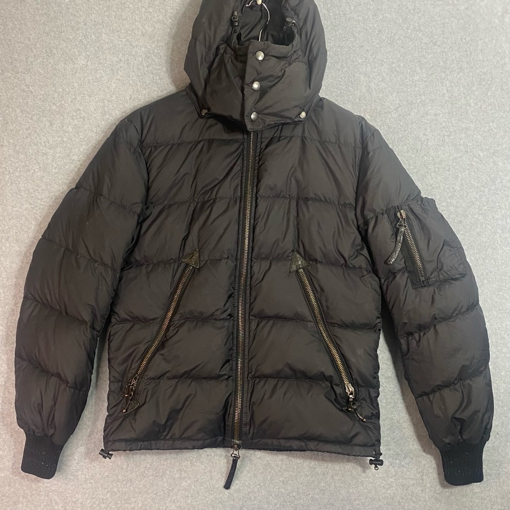 Duvetica Made in Italy Polluce B Men’s Down Puffer Jacket Black Size 44
